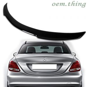 Спойлер на крышку багажника крашенный ABS пластик для MERCEDES W205 C CLASS 2014-